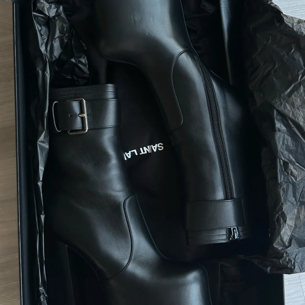 Saint Laurent Mina 95 Ankle Boot NWT - Picture 4 of 5